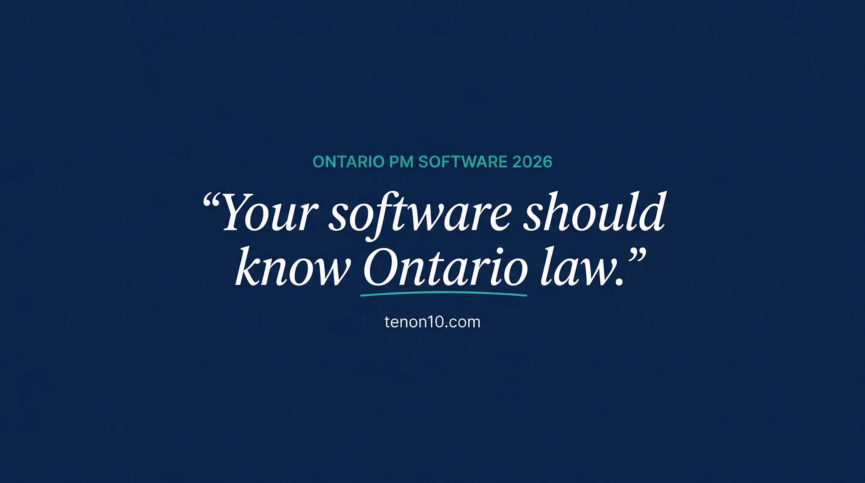 Property Management Software Ontario: What to Look for in 2026
